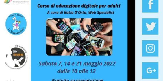 educazione digitale, incontri gratuiti